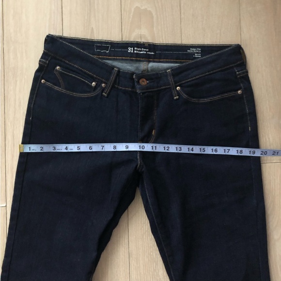 Levi’s Slight Curve Modern Rise Skinny Jeans in Indigo Size 31 - Picture 4 of 14
